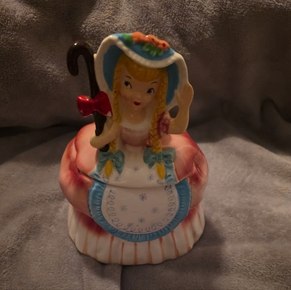 Vintage JC Napco Little Bo Peep Cookie Jar